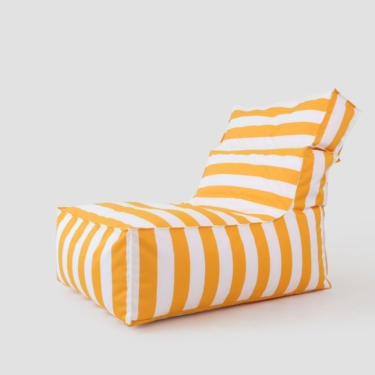 Orange Beach Bean Bag Chair