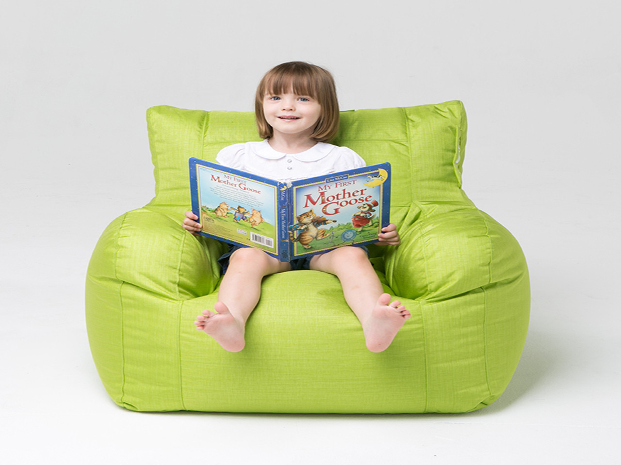 Green Bean Bag Sofa No.1