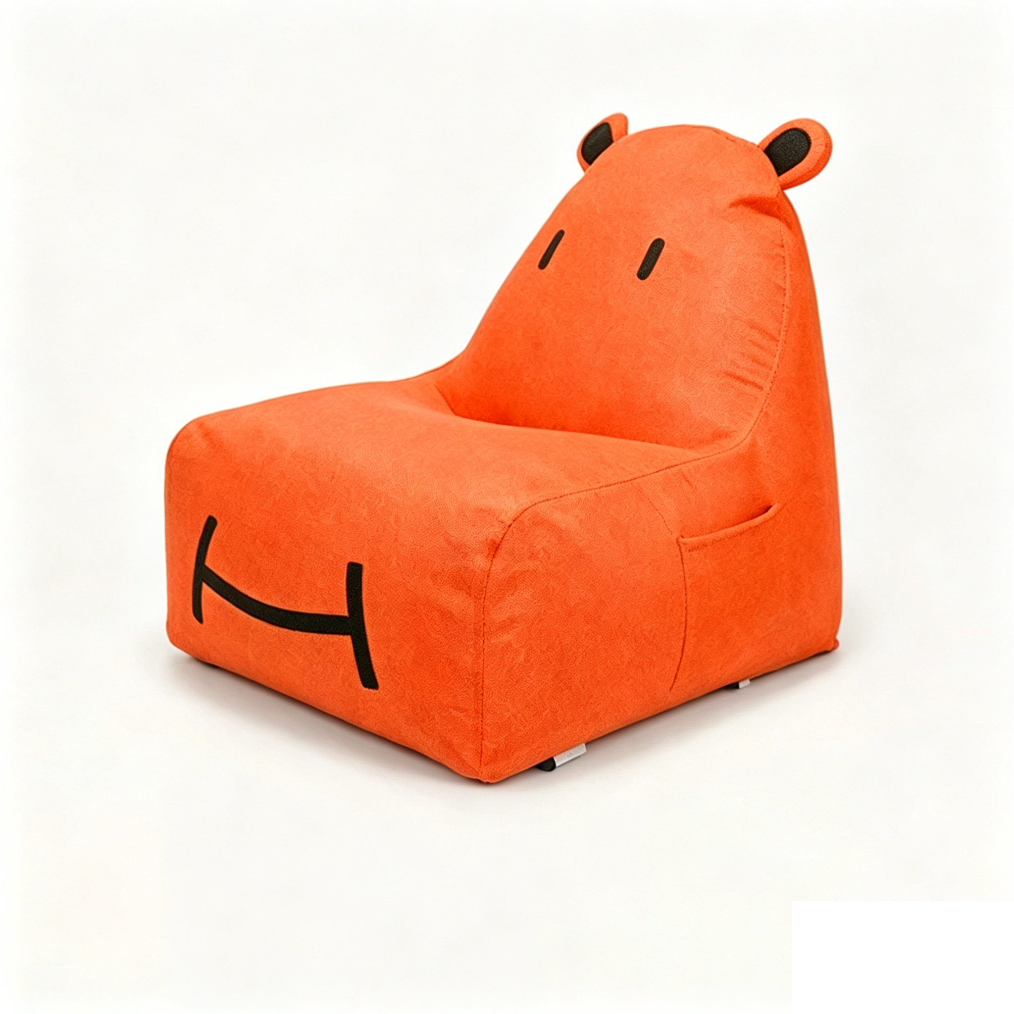 Children Beige Bear Children Bean Bag