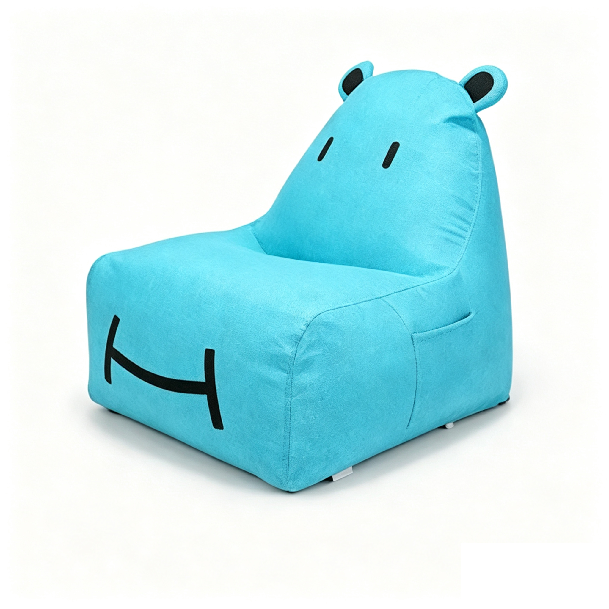 Children Beige Children Bean Bag Chair Cover